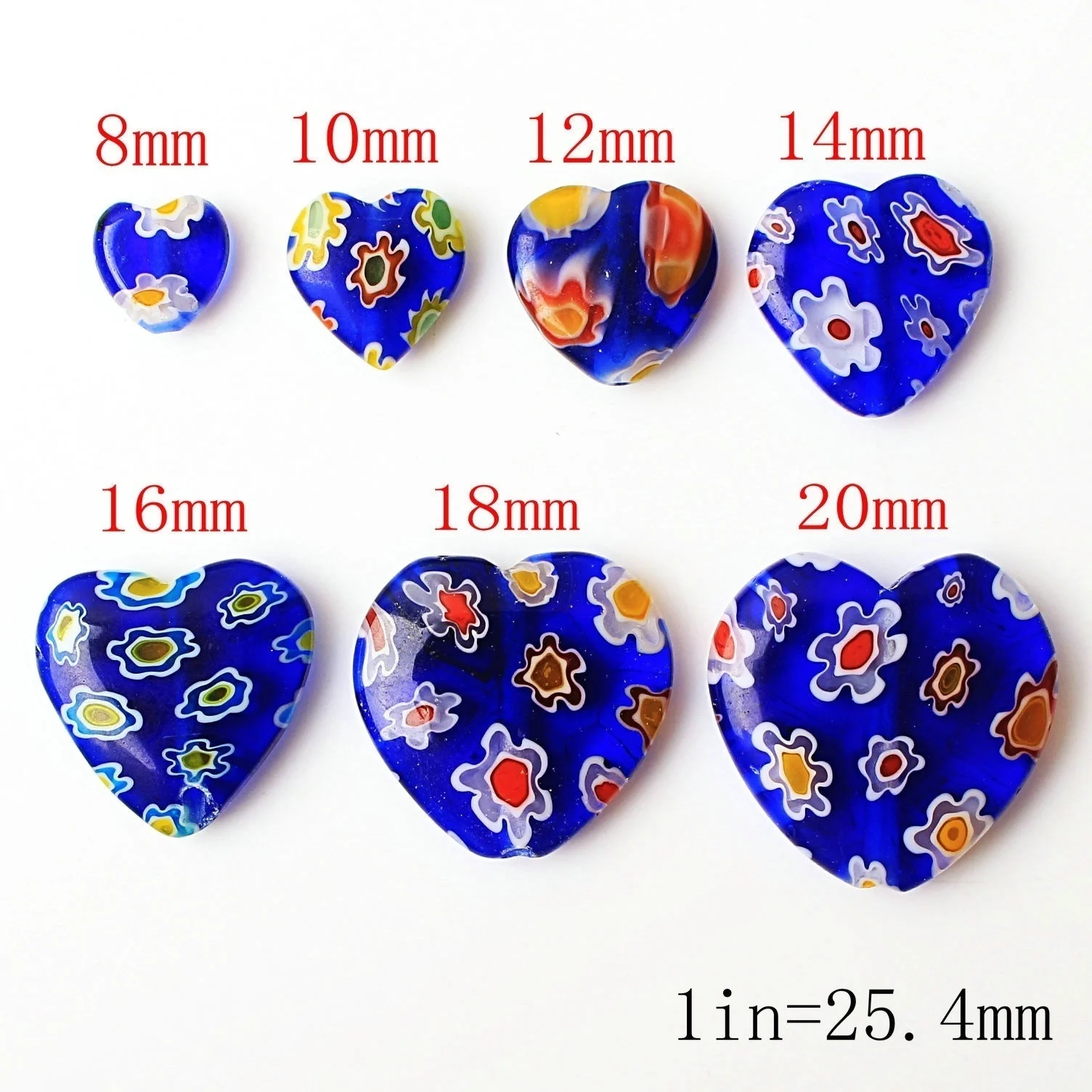 20/50 шт. цветные бусины в форме сердца для изготовления ювелирных изделий