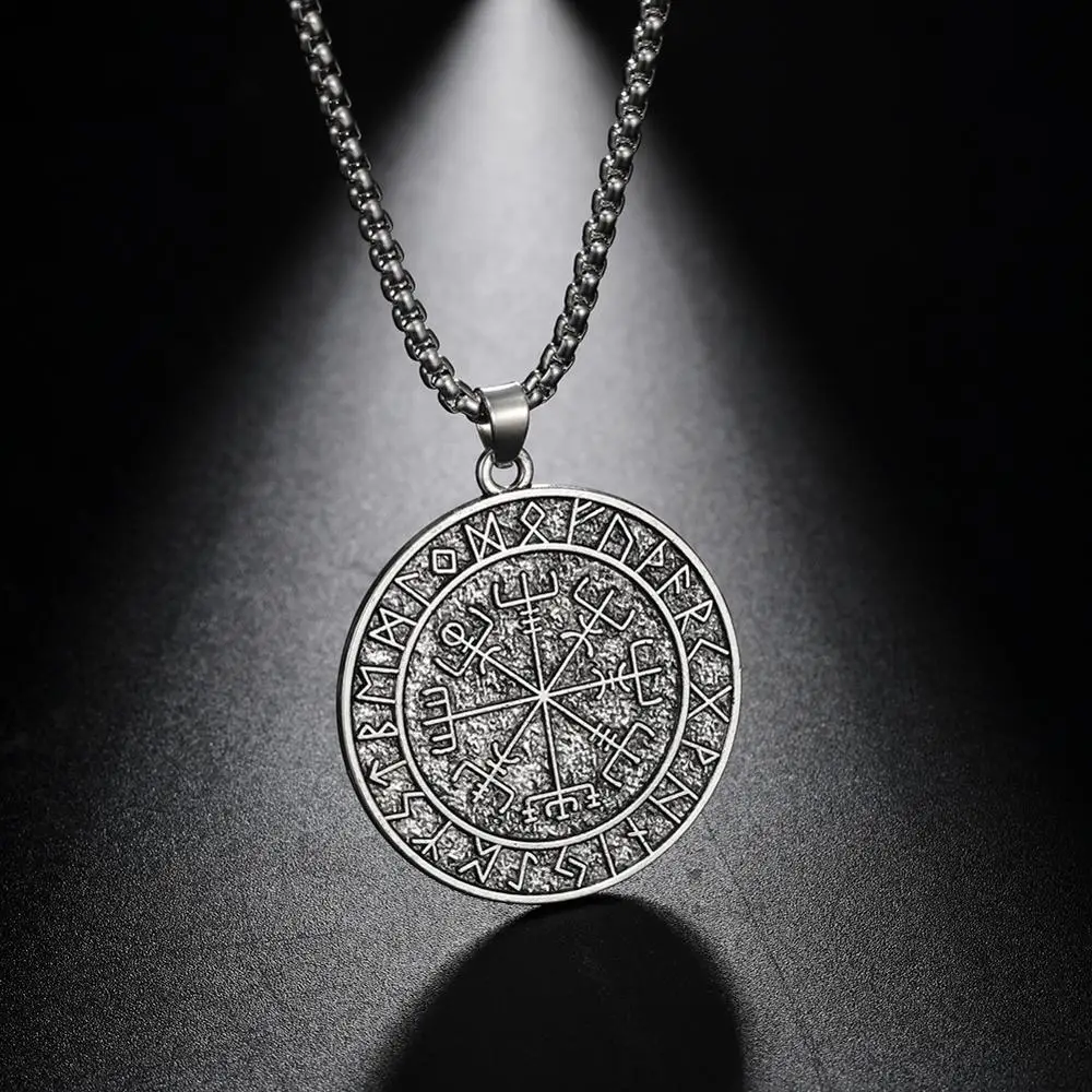 Teamer Винтажный воин скандинавский амулет Collares этнические Викинги Valknut Odin символ