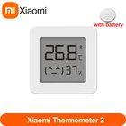 Новинка Оригинальный Bluetooth-термометр XIAOMI Mijia 2 беспроводной умный электрический цифровой гигрометр-термометр работает с приложением Mijia