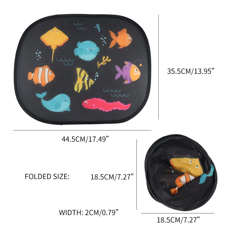 

2pcs Visor Kids Shade Car Sunlight Shade Roof Window Sunlight Protective Car Shield For Kid Baby Pet Windscreen Car Window Shade