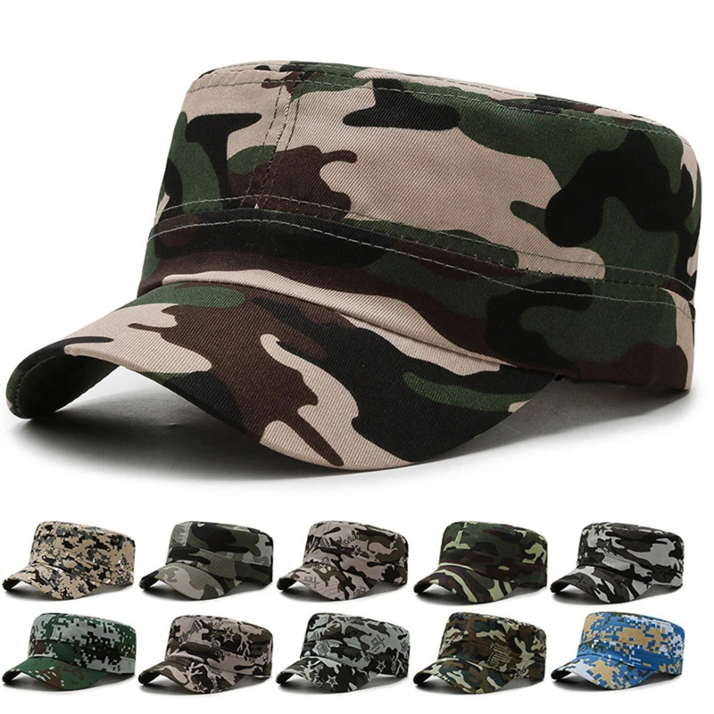

2021 Camouflage Baseball Cap Men/Tactical US Army/Marines/Navy/Cap Trucker Flat Caps Men Baseball Camo Cap Bones Snapback Gorras