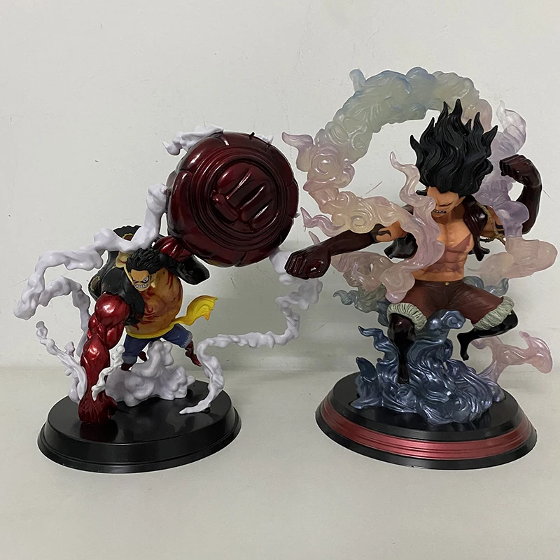 

One Piece Monkey D Luffy King of Artist The Snake Man Snakeman Anime Gear 4 Figure PVC Collectible Toys 18 CM