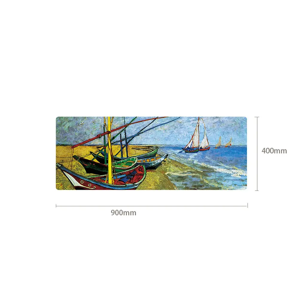 Painting Pattern Mouse Pad Oversized Mat Notebook Cool Gaming Mousepad Large Big For Laptop 800x300x3mm | Компьютеры и офис