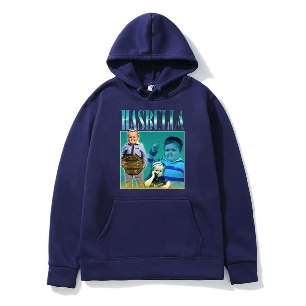 Толстовка Hasbulla Fighting Meme с капюшоном мини-толстовка принтом Khabib bблогера круглым