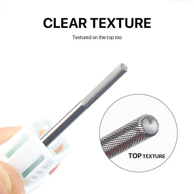 

Nail Drill Bits 3XF Nature Nail Buffer Bit for Cuticle Remove Nail Art Design Manicure Pedicure Professional Home & Salon Use