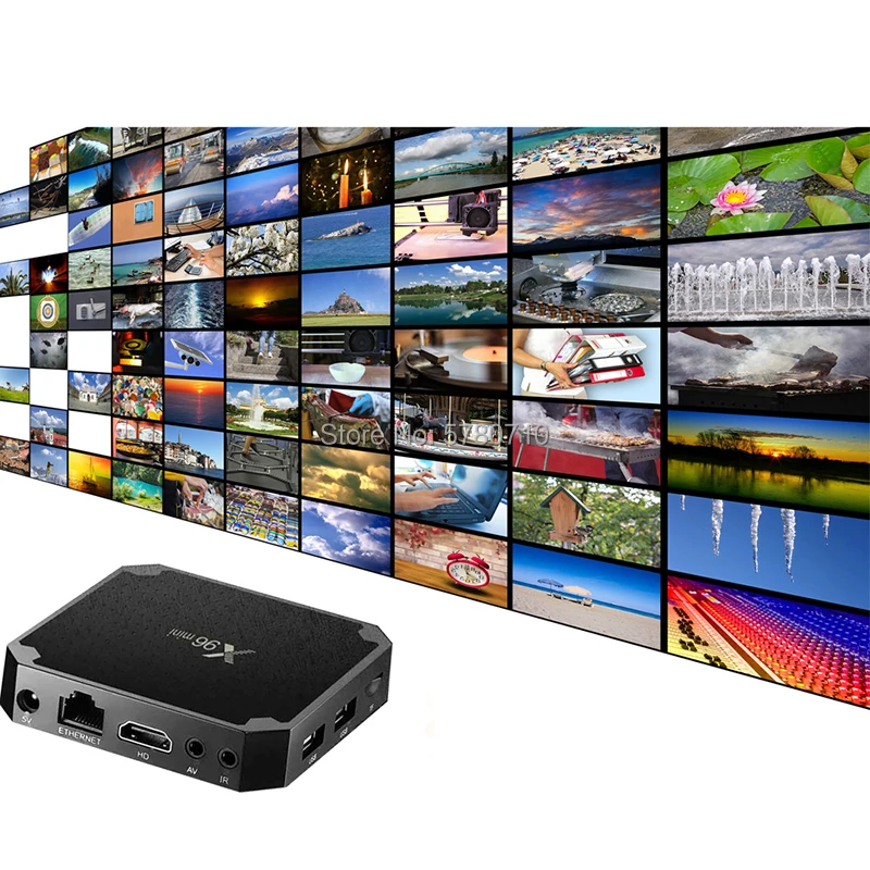 ТВ-приставка QHD mitv samrt на android ip только ХХХ 12 месяцев x96mini смарт-ТВ без