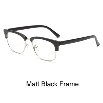 Matt Black Frame Две Восьмиугольные магнитные солнцезащитные очки для мужчин и женщин, поляризованные очки с клипсой, оправа квадратная для близорукости, оптическая Диоптрийная оправа для очков, 4 в 1, A2275 - Цвет линз: Matt Black Frame