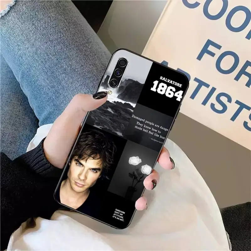

The Vampire Diaries Stefan Damon Salvatore Phone Cases For Samsung galaxy S 9 A 10 21 30 31 40 50 51 71 s note 20 j 4 2018 plus