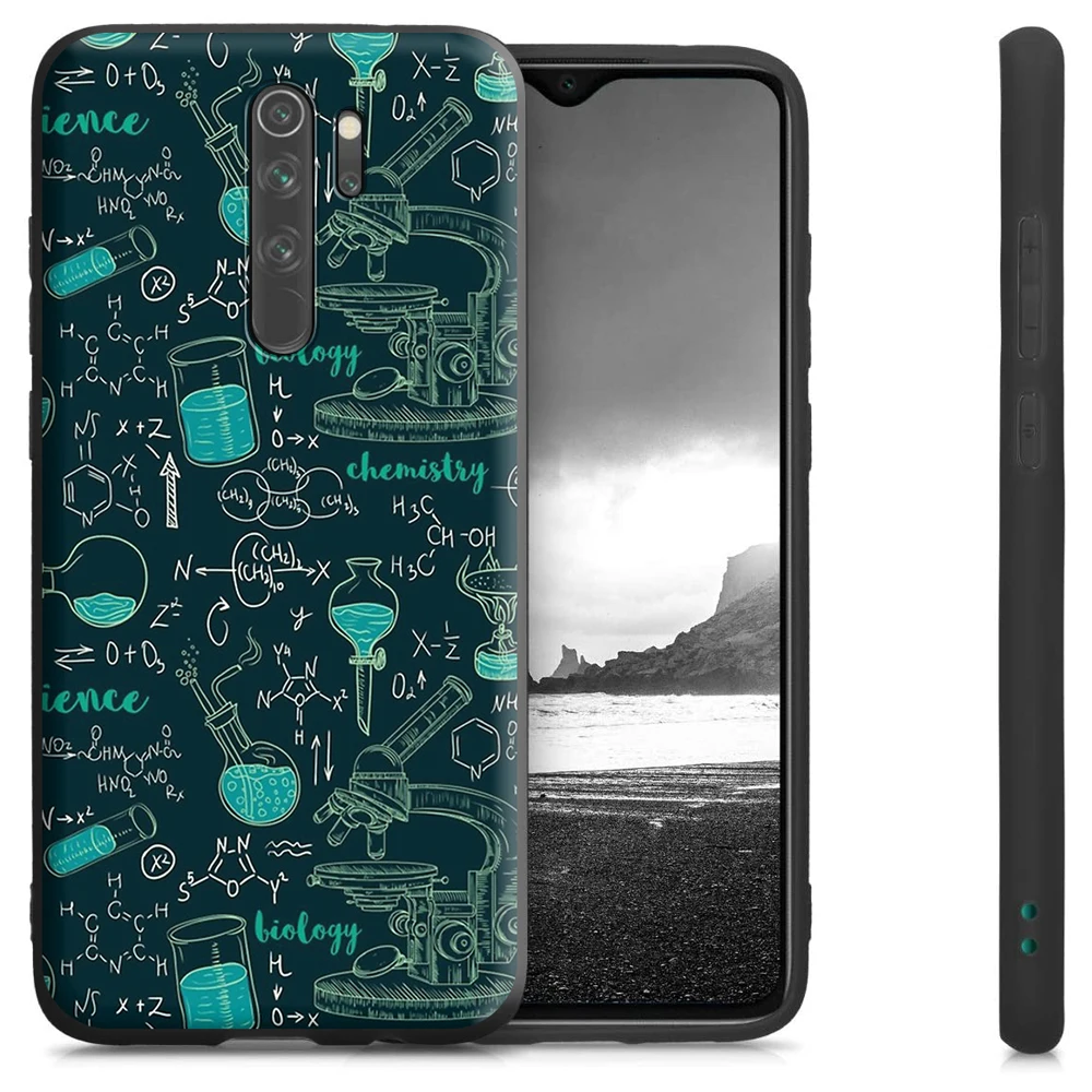 Биология и химия чехол для Xiaomi Redmi Note 9 9S 5 6 7 7A 8 8A 8T 9A 9C K20 Pro 9T 10 Max K40|Бамперы| |