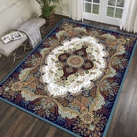 europe persian printed floral carpets anti slip rug home thickend rugs floor parlor bedroom rectangle area prayer large carpet