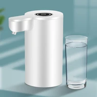 small portable white color high grade mini one key wireless rechargeable mini water electric dispenser