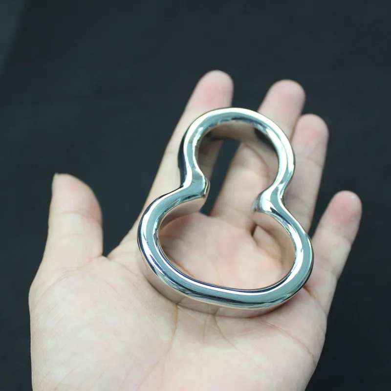 Высококачественная подвеска в форме мошонки из нержавеющей стали 8 бондаж на