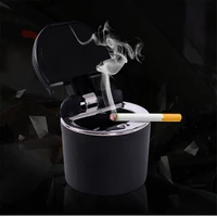 2021european style portable ashtray creative retro ashtray can store ash and small garbage square ashtray desktop decoration