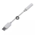 Переходник USB Type-C (штекер)3,5 мм (гнездо) для наушников