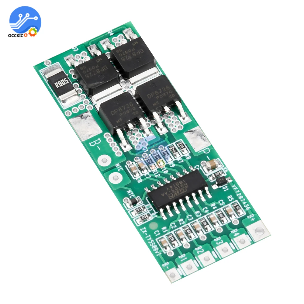 Bms 5S Защитная плата литий ионного аккумулятора 18650 стабилизатор зарядного