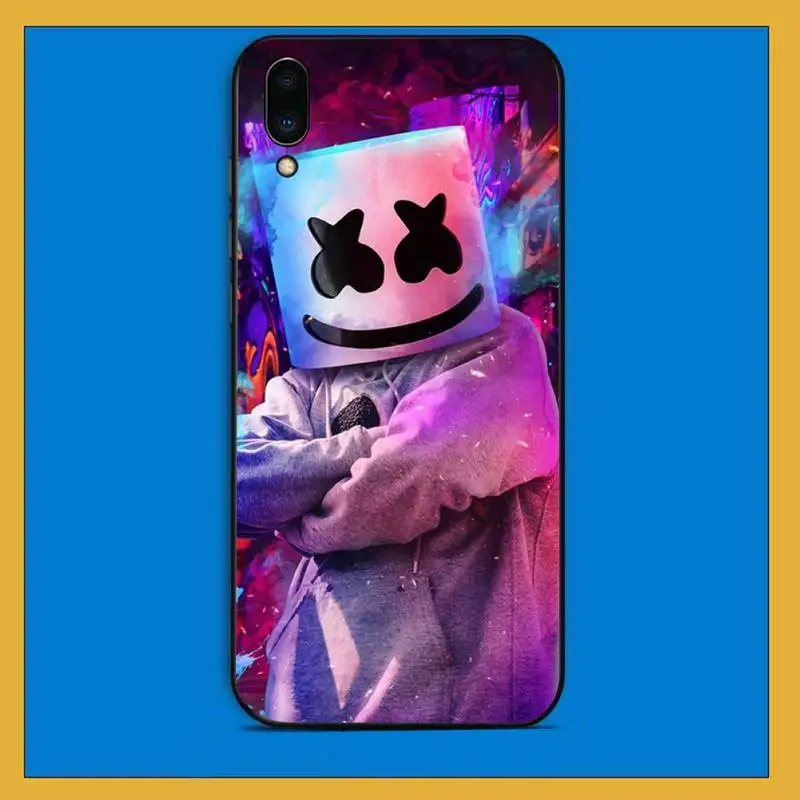 

DJ marshmallow Phone Case for Huawei Y 6 9 7 5 8s prime 2019 2018 enjoy 7 plus