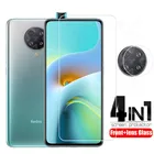 Закаленное стекло для Redmi Note 9, 10 pro, 9s, 8, Защита экрана для Xiaomi Poco F2 Pro, M3, X3, стекло на камеру для Redmi K30 Ultra