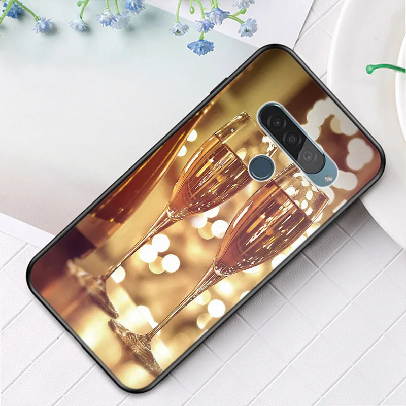 Love Rose Gold Style For LG K22 K71 K61 K51S K41S K30 K20 2019 Q60 V60 V50S V50 V40 V35 V30S V30 G8 G8S G8X ThinQ Phone Case
