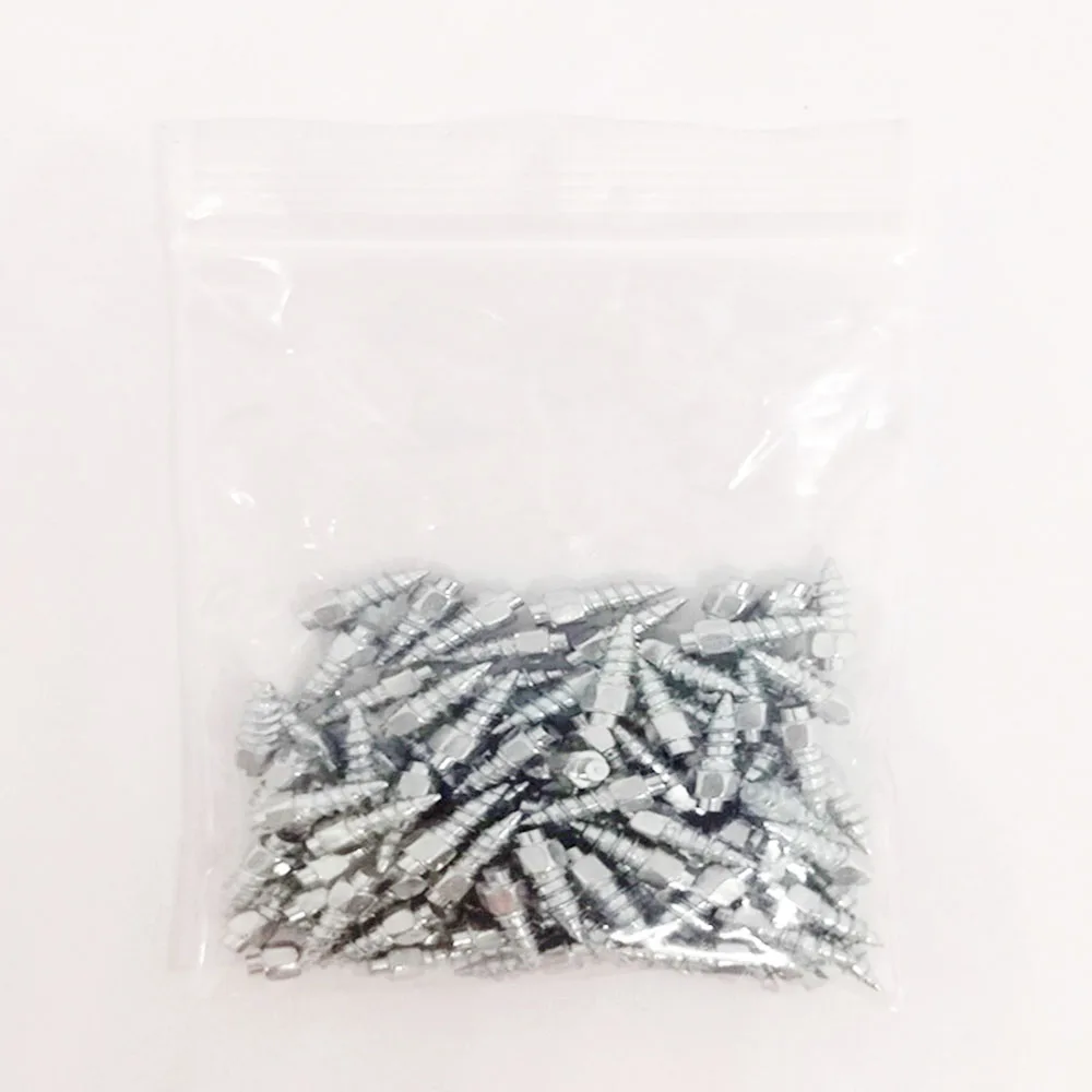 Универсальные Металлические наконечники для колес 100 шт. Нескользящие шин