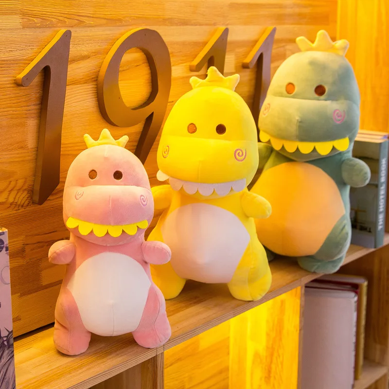 

Soft Pillow Cushion dinosaur Plush Toy Baby Kids Appease Sleeping Doll Animal Stuffed Plush Toys Birthday Gifts for Children