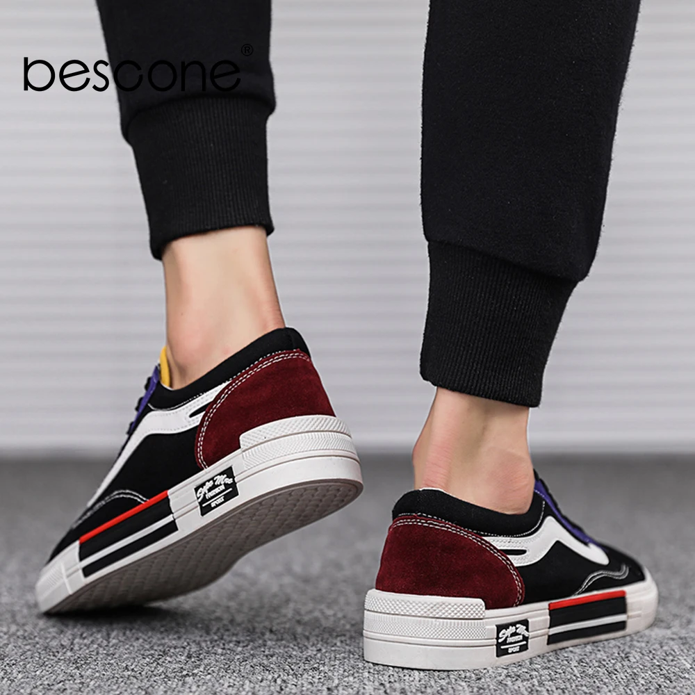 BESCONE/Мужские Спортивные Повседневные кроссовки сезон весна дышащая Обувь На