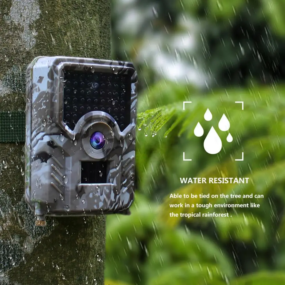 PR200 Trail Камера 49 шт 940nm инфракрасный светодиодный Охота 12MP Водонепроницаемый