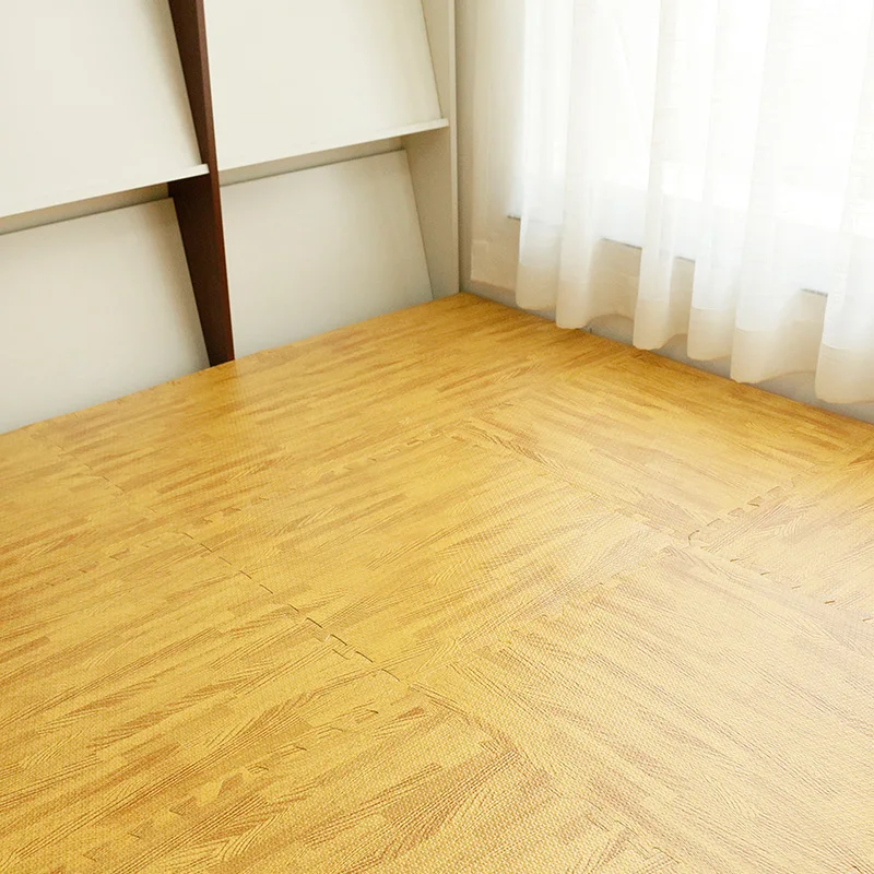 6 шт./компл. деревянный мягкий игровой коврик из вспененного этилвинилацетата