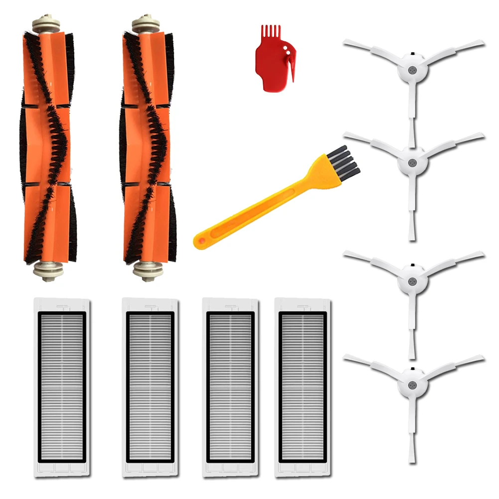 

HEPA-фильтр, боковая щетка, основная щетка, пылесборник для Xiaomi 1s MI Robot Vacuum 2, Roborock S50 S51 S5, запчасти для пылесоса, аксессуары
