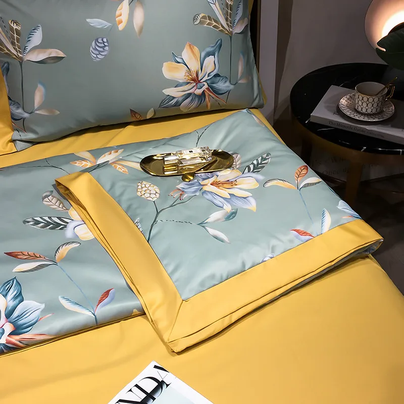 

Роскошный комплект постельного белья, домашнее белье, летнее постельное белье, пододеяльник, покрывало, кондиционер, покрывала, покрывала д...