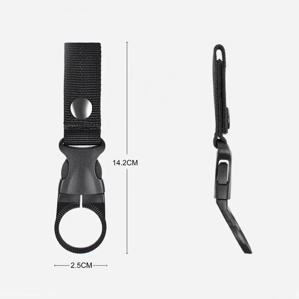 

Portable Water Bottle Hanging Buckle Multifunctional Webbing Carabiner Carrying Clip for Outdoor