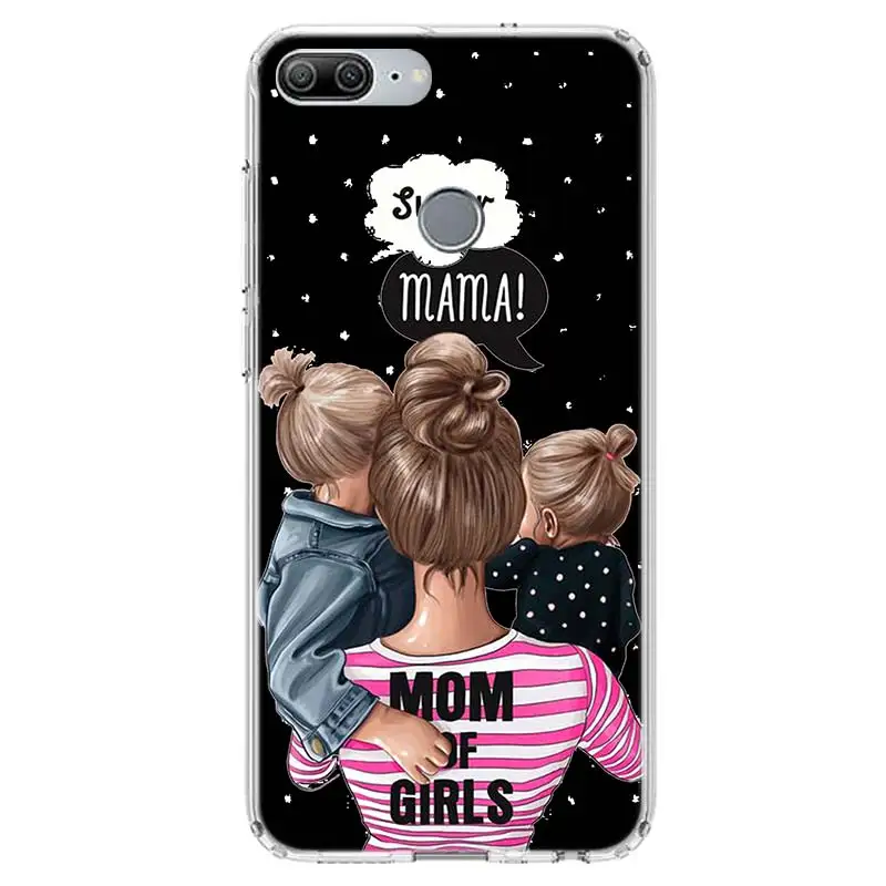 Mom and Baby Dad Cover Phone Case for Huawei Y5 Y6 Y7 Y9 2019 Honor 8A 8S 8X 7A 7X 9 10 20 Lite Pro 10i20i V30 Coque Shell | Мобильные