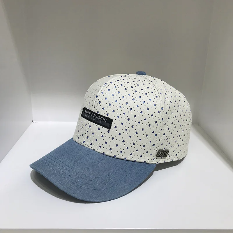 Бейсбольная кепка в стиле хип-хоп со звездами и надписями модная простая уличная