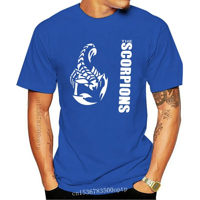 

New Scorpions Band T Shirt Men's O Neck Short Sleeve Fashion Casual Tees(3)