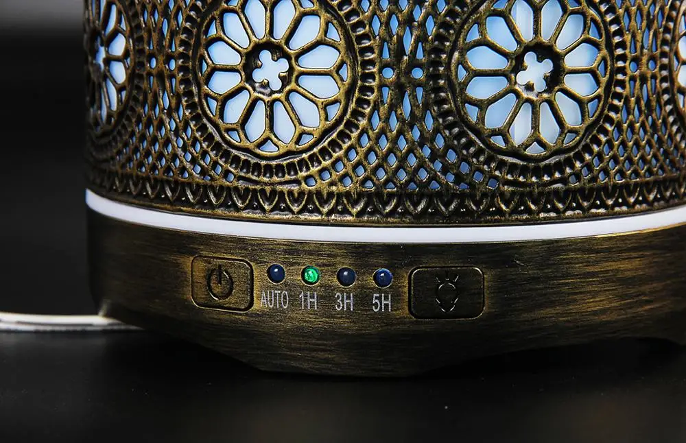 250 мл большой емкости металлический Арома эфирные масла диффузор с красочным