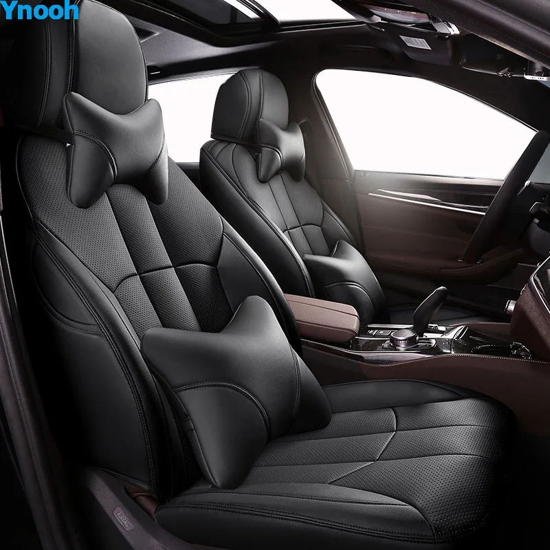 Чехлы на сиденья автомобиля Ynooh для toyota prado 120 camry 40 land cruiser 100 fortuner rav4 2018 corolla 2005 aygo