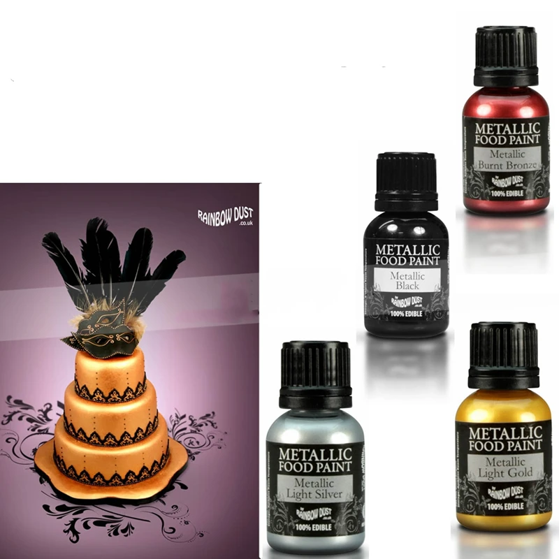 Радужная пыль съедобный пигмент с перламутровым пигментом для покраски