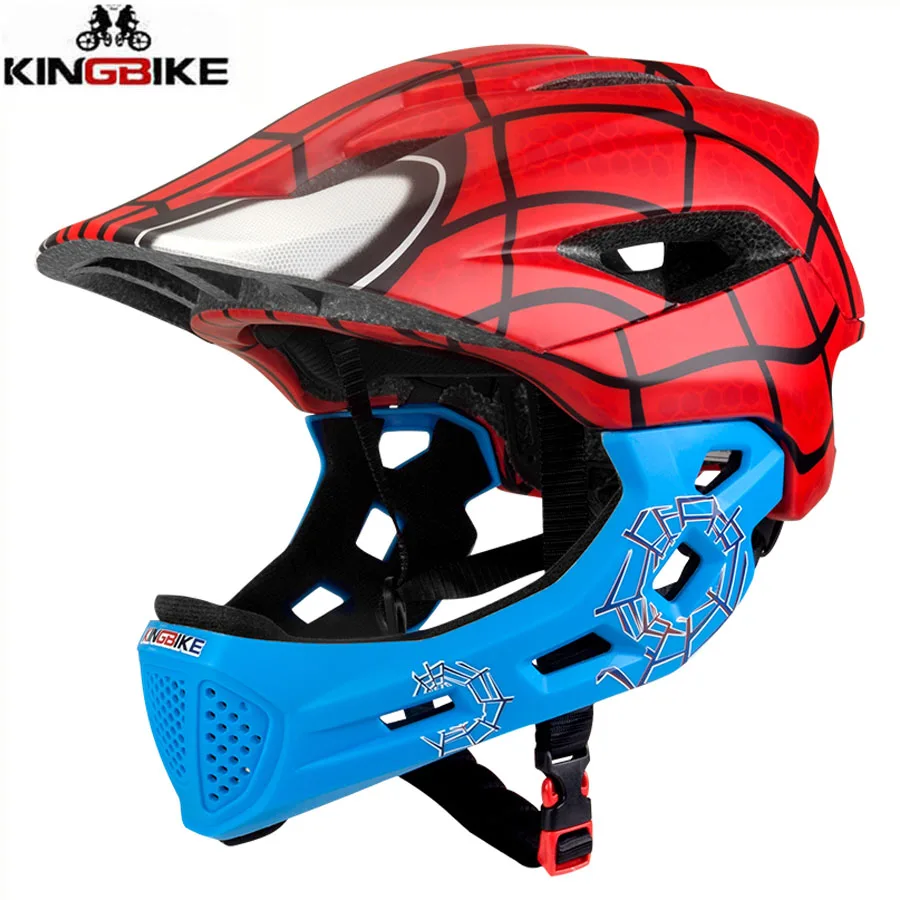 Bicycle Helmet For Kids Detachable Full Face Bike Helmet Mtb