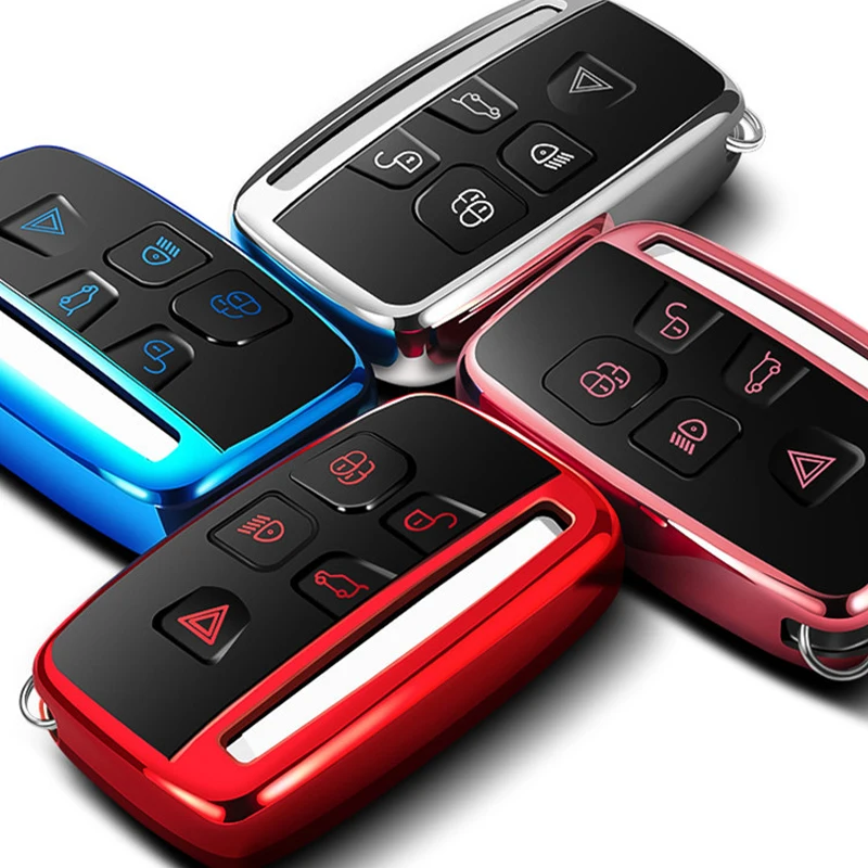 TPU высокого качества ключевой чехол, защитный чехол для Land Rover Freelander Discovery RANGE ROVER Range Rover Jaguar