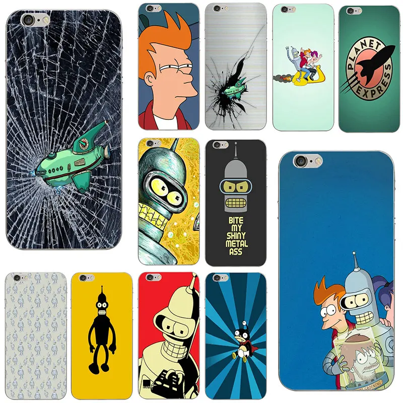 Мягкий ТПУ силиконовый чехол для телефона s iPhone 4 4S 5 5S 5C SE 6 6s 7 8 plus X XR XS 11 Pro Max Бендер