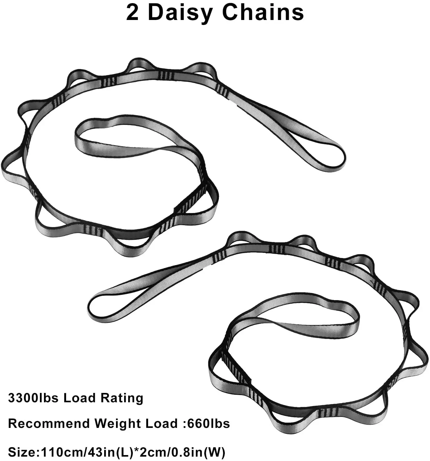 Оборудование для гамака удлинение 1 метр ромашки цепь такелажа воздушная Йога