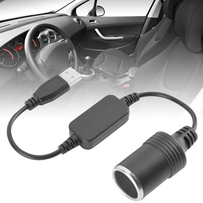 

5V 2A USB штекер-гнездо 12V фотоадаптер конвертер