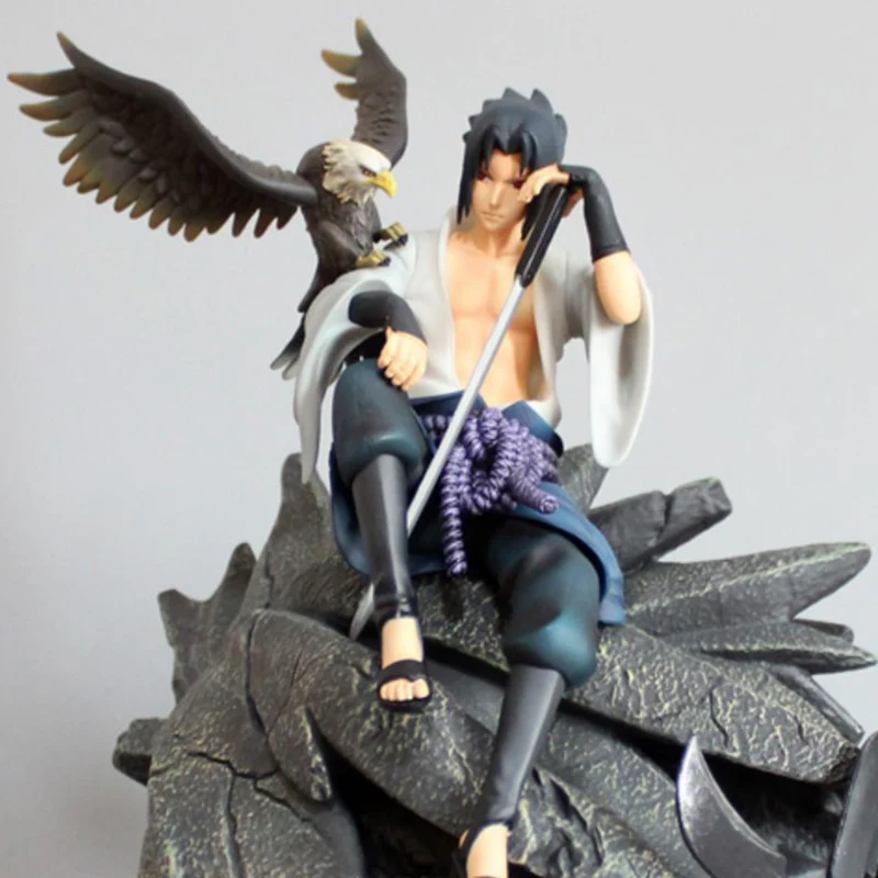 Аниме GK Sasuke Hawk фигурка ПВХ Модель игрушка 35 см|Игровые фигурки и трансформеры| |