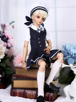 Полный комплект SD 1/4 BJD кукла Бори с Униформа Тан мальчик высокое качество