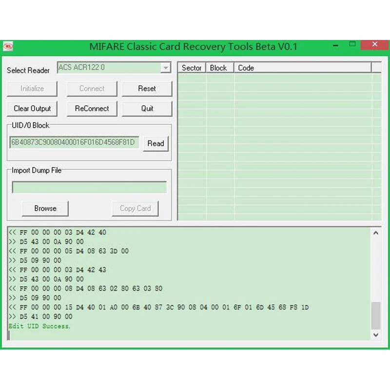 

ACR122U USB 13,56 NFC , , + 5 . UID- + 5 . UID
