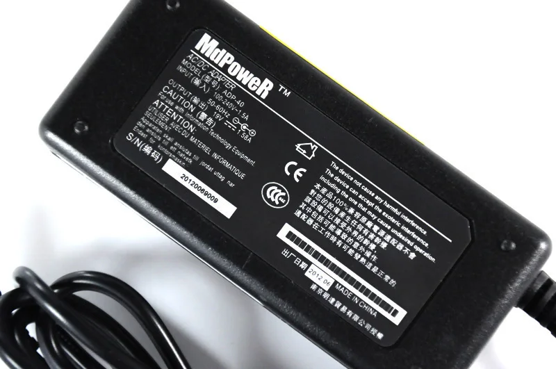 Зарядное устройство для Acer Aspire One D255 D255E D260 ZG5 ZG8 ZA3 KAV60 NAV50 D250 D150 1810TZ 1410 A110 |