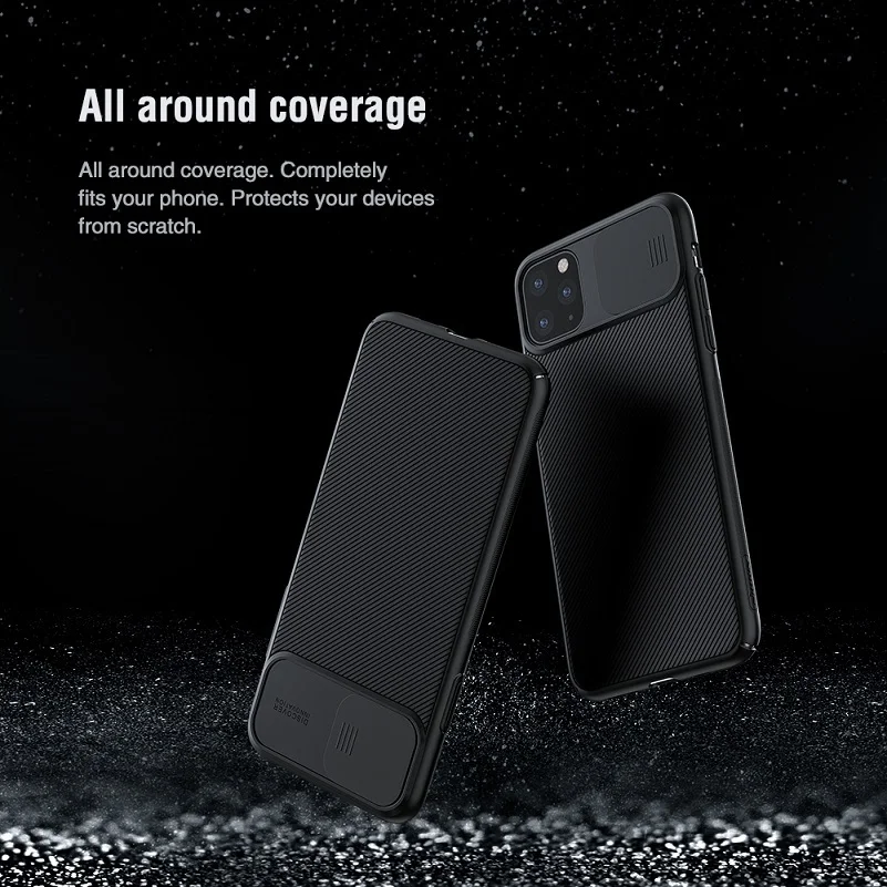 Camera Protection for iPhone 11 Pro Max NILLKIN Plastic Slide Cover Protective Case Apple | Мобильные телефоны и