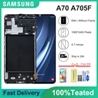 6,7 ''SUPER AMOLED для Samsung Galaxy A70 LCD A705 A705F SM-A705F дисплей сенсорный экран дигитайзер в сборе для A70 2019 LCD