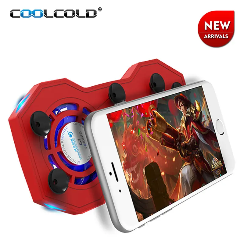 Multi-function mobile phone wireless charger holder Protable Mobile Phone Cooling Pad Gaming Cooler Radiator | Мобильные телефоны и
