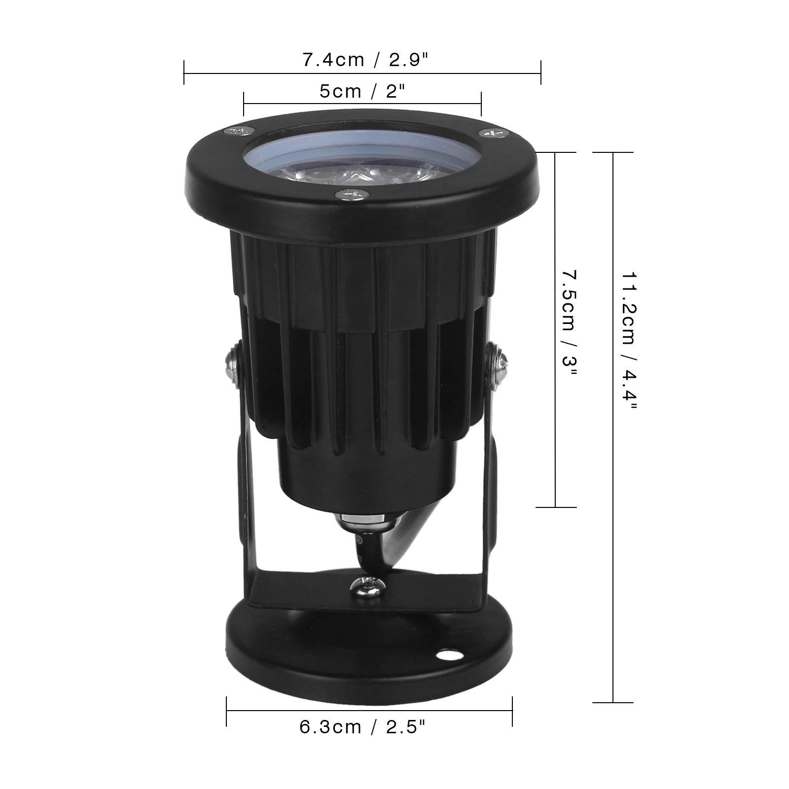 Waterproof 5W LED Lawn Garden Flood Light Yard Patio Path Spotlight Lamp Warm White AC 85-265V With Spike Cold | Лампы и освещение