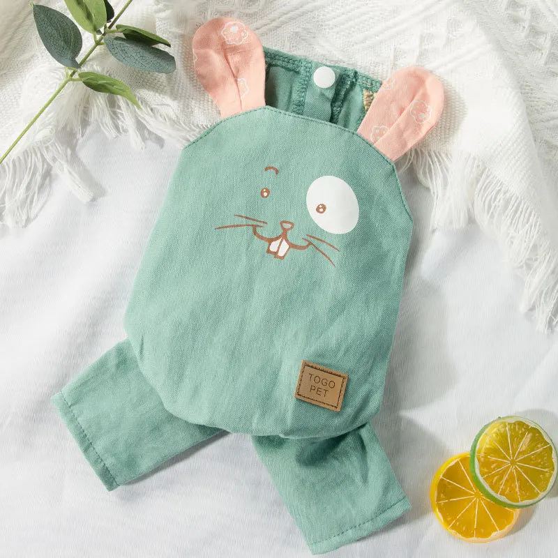 

Spring Dog Clothes Pet Jumpsuit Squirrels Carrying Pants For Small Dogs Cats Chihuahua Puppy Outfits Couples Coat Pets Costume
